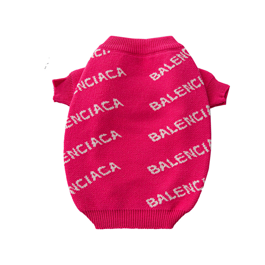 Pawlenciaga  Pink Dog Jumper