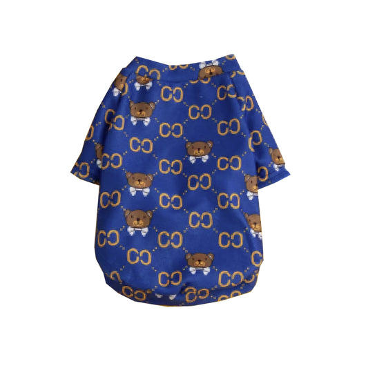 Pucci Bear Pattern Dog Jumper