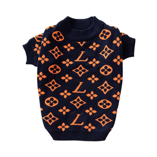 Woofie Vuitton Jaffa Dog Jumper